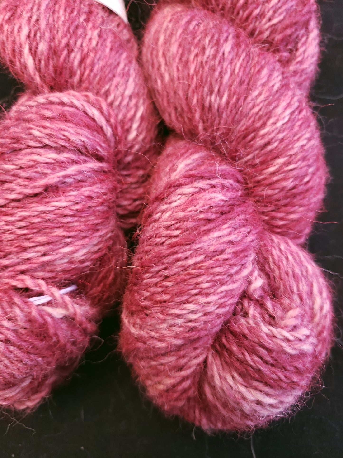 William - Cranberry alpaca yarn