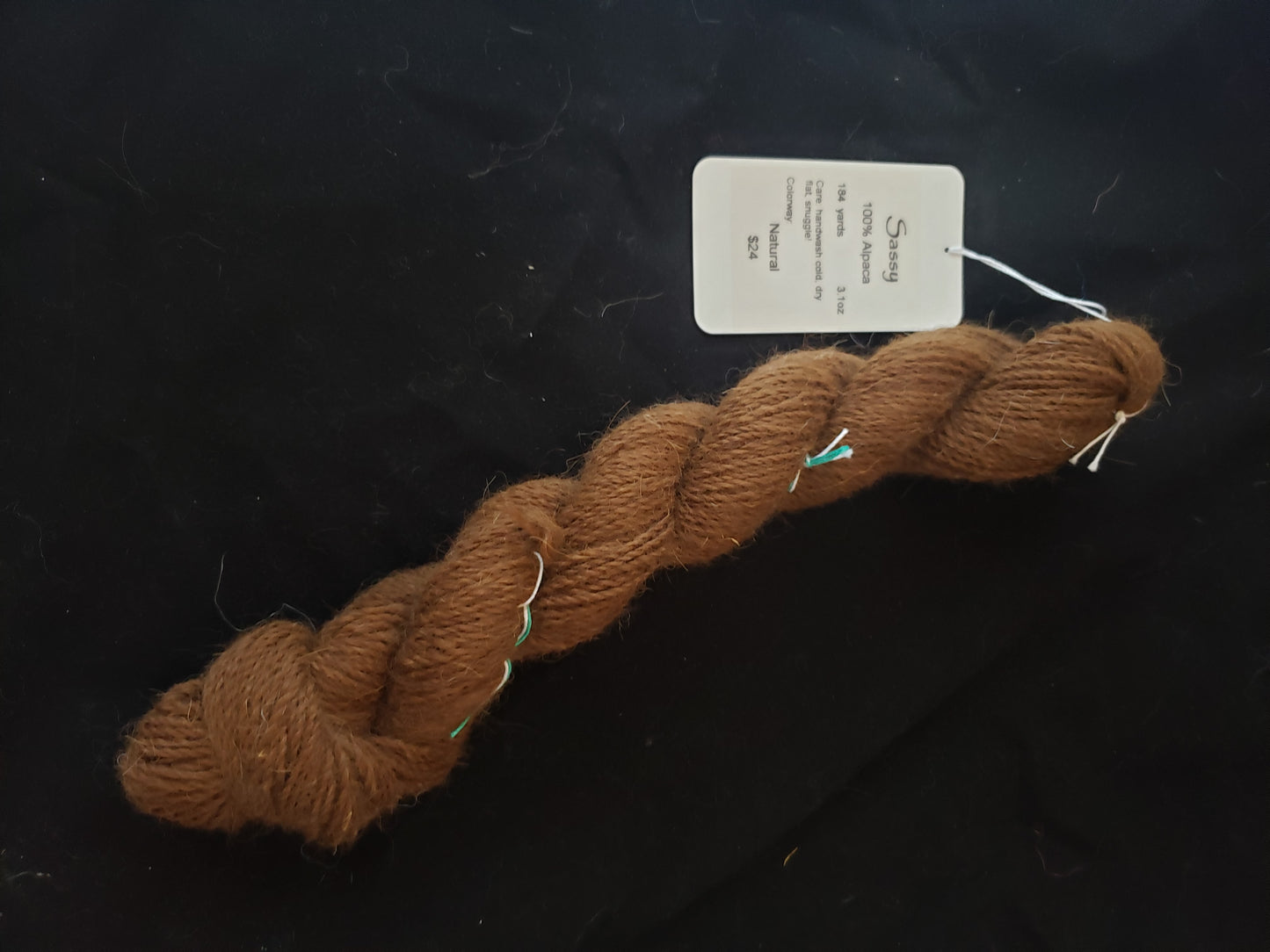 Sassy - Natural alpaca yarn